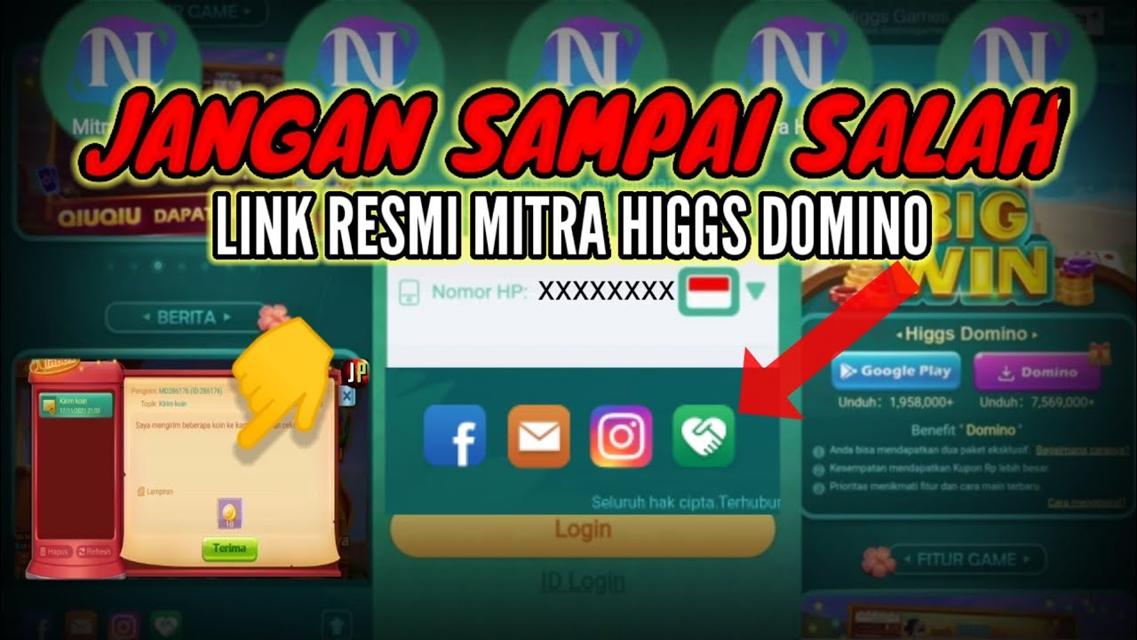 Tdomino Boxiangyx com Login Apk Alat Mitra Higgs Domino