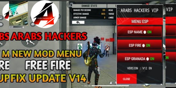 Arabs Hackers Vip Apk Download Cheat FF Auto Headshot Terbaru