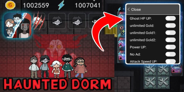 Download Haunted Dorm Mod Apk Unlimited Money Terbaru 2022
