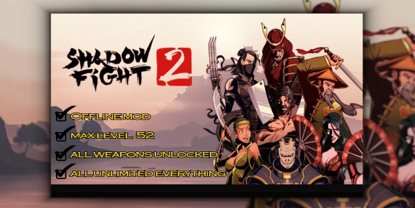 Shadow Fight 2 Mod Apk Unlimited Money & Energy Max Level