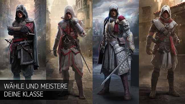 Kelas Assassin Yang Ada di Assassin Creed Mod Apk