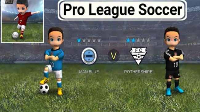 Link Download Pro League Soccer Mod Apk Real Name & All Unlocked 2022