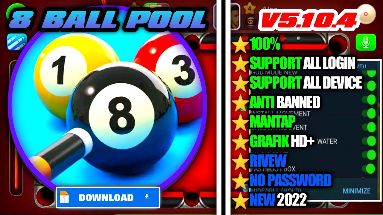 8 Ball Pool Mod Apk anti ban