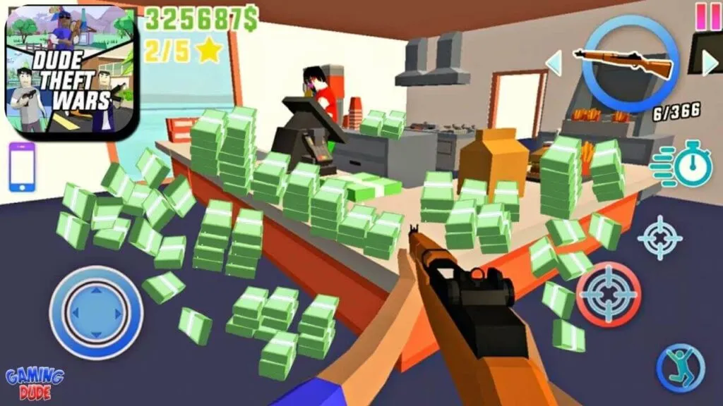 Download Dude Theft Wars Mod Apk Unlock All Senjata
