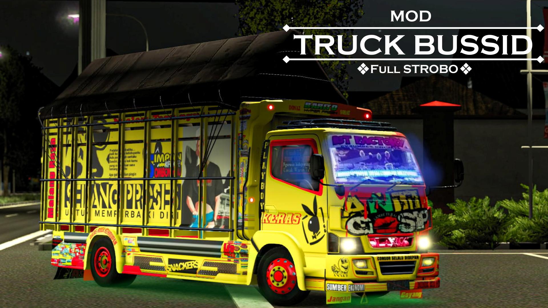 Download Mod Bussid Truck Canter Full Strobo