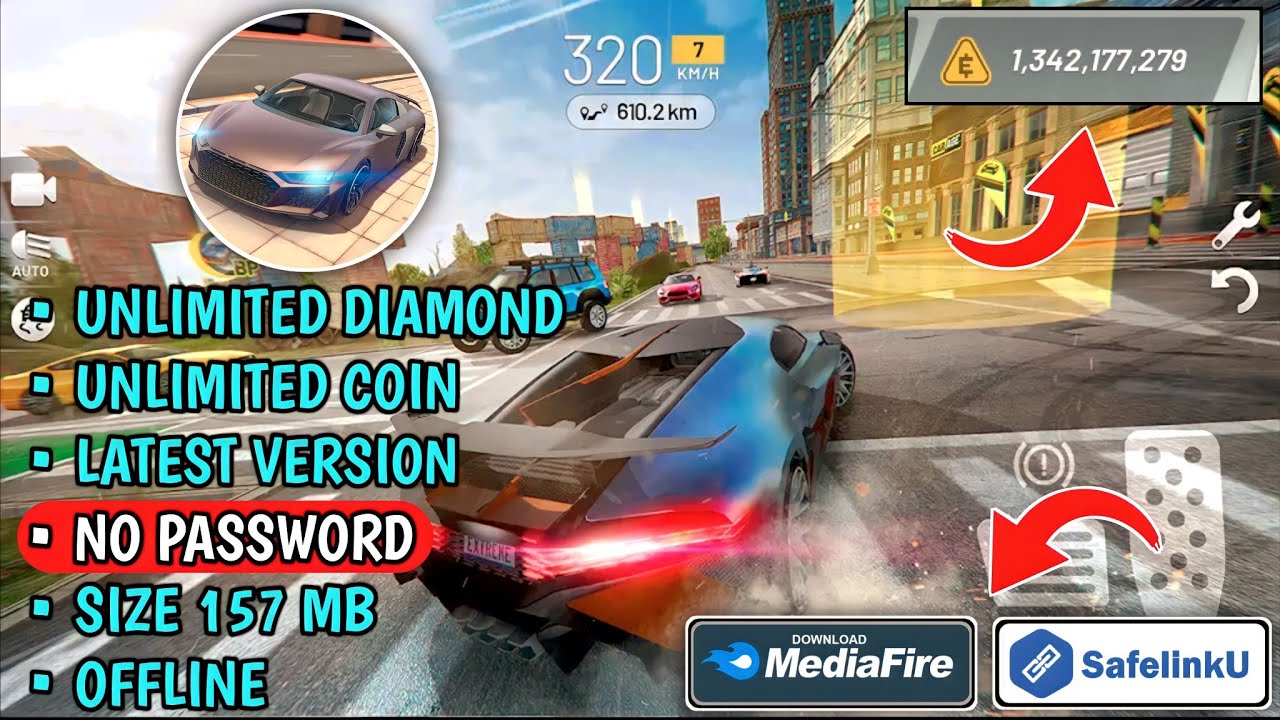 Extreme Car Driving Simulator Mod Apk Unlimited money