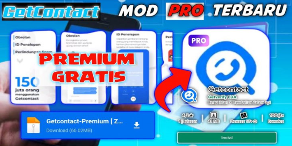 Link Download Getcontact Mod Apk Premium Latest Version Full