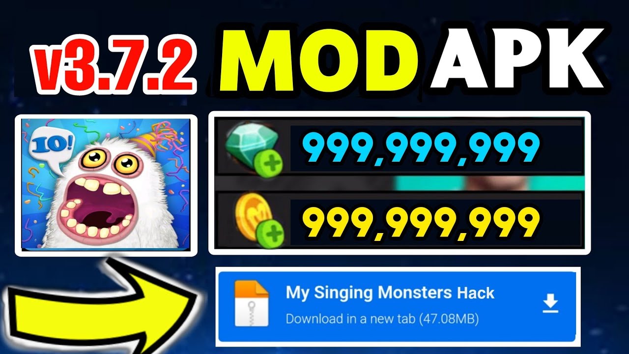 My Singing Monster Mod Apk Unlimited Money dan Gems